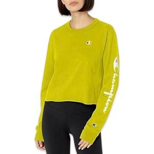 Champion Cropped Long Sleeve Top